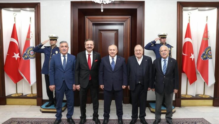 TOBB Heyetinden Emniyet Genel Müdürü Ali Fidan’a Hayırlı Olsun Ziyareti