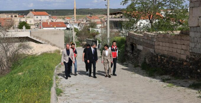 Kapadokya Alan Başkanı Aslanbay, Sulusaray’da İncelemelerde Bulundu