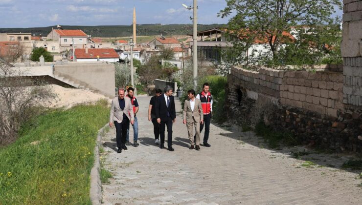 Kapadokya Alan Başkanı Aslanbay, Sulusaray’da İncelemelerde Bulundu