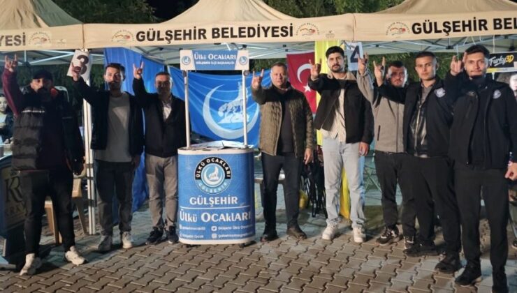 Ülkücüler Festivalde Stant Açtı
