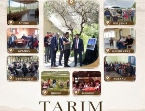 Nevşehir’de Çiftçilere Tarımsal Destek Ve Üretim Eğitimi Verildi