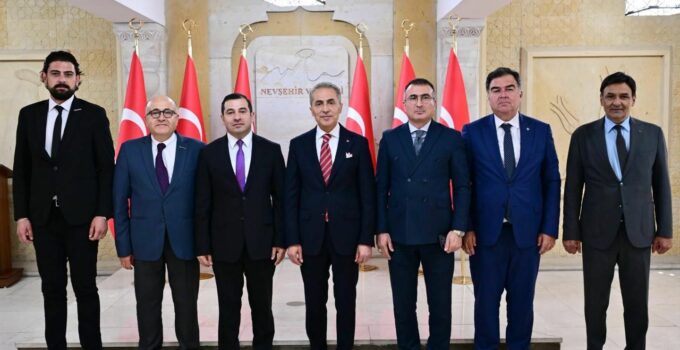 Azerbaycan Heyetinden Vali Hüseyin Kök’e Nezaket Ziyareti