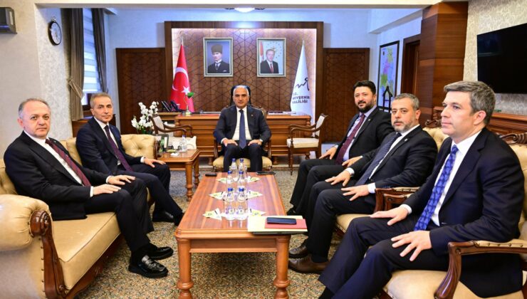 Bakan Ersoy’dan Nevşehir Valiliğine Ziyaret