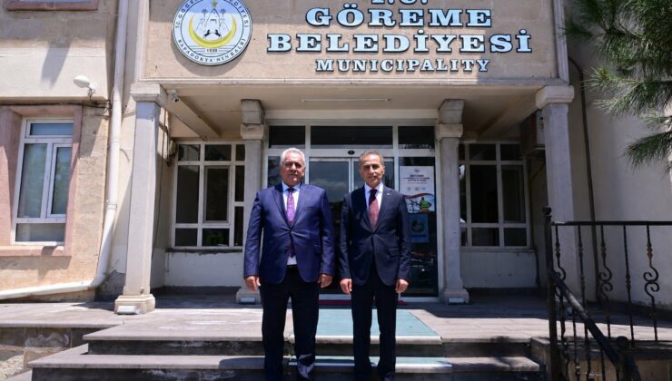 Vali Hüseyin Kök’ten Göreme Belediye Başkanı Ömer Eren’e Ziyaret