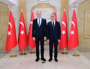 Bakan Yardımcısı Gökhan Yazgı’dan Vali Hüseyin Kök’e Ziyaret
