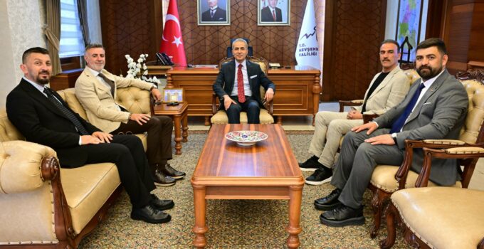 TÜRSAB Kapadokya BTK’dan Vali Kök’e Hayırlı Olsun Ziyareti