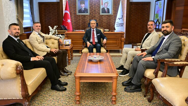 TÜRSAB Kapadokya BTK’dan Vali Kök’e Hayırlı Olsun Ziyareti
