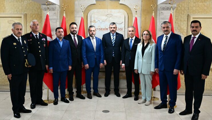 İçişleri Bakanı Çiftçi Nevşehir Temaslarına Bulundu
