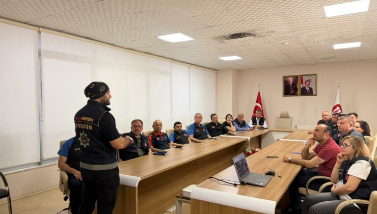AFAD Personeline Narkotik Farkındalık Eğitimi Verildi