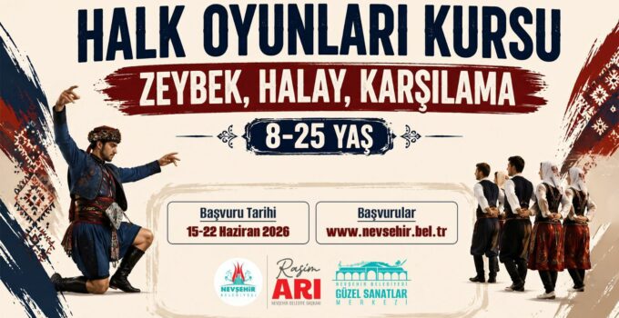 Nevşehir Belediyesi’nde “Halk Oyunları Kursları” Başlıyor