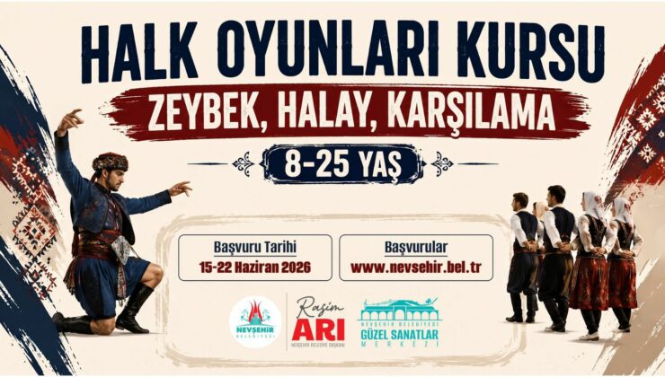Nevşehir Belediyesi’nde “Halk Oyunları Kursları” Başlıyor