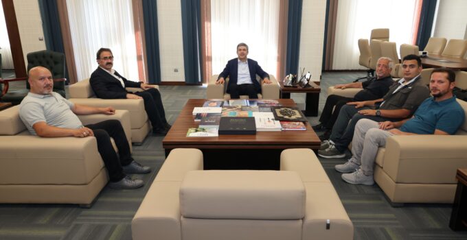 İHH Nevşehir İl Başkanı Sesli, Kapadokya Alan Başkanı Aslanbay’ı ziyaret etti