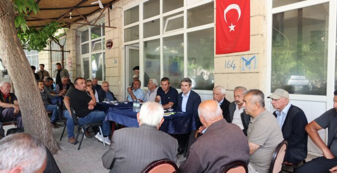 Kapadokya Alan Başkanı Aslanbay, Ayvalı’da Vatandaşla Buluştu