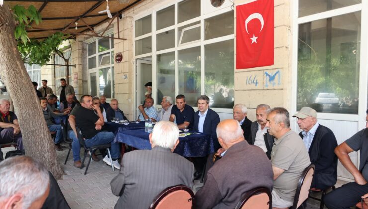 Kapadokya Alan Başkanı Aslanbay, Ayvalı’da Vatandaşla Buluştu