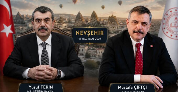Bakan Çiftçi ve Bakan Tekin Nevşehir’e Geliyor