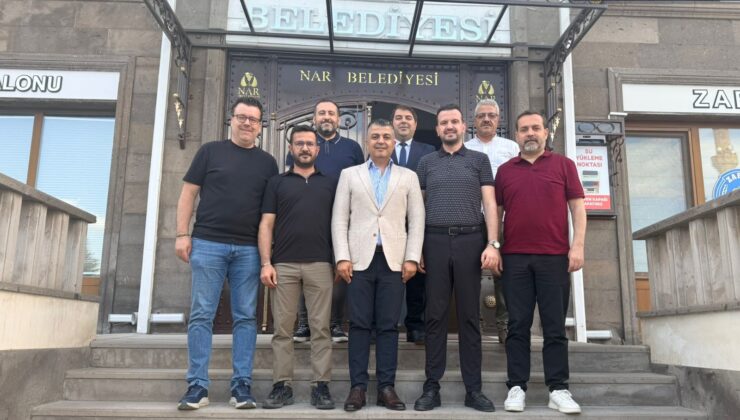 NTSO Başkan Adayı Ertaş’tan Nar Belediye Başkanı Özçelik’e Ziyaret