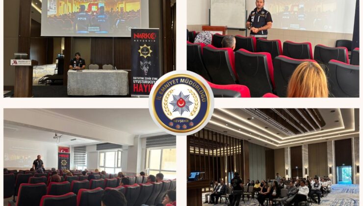 Narkotik Ekiplerinden Kursiyer ve Otel Çalışanlarına Bilgilendirme