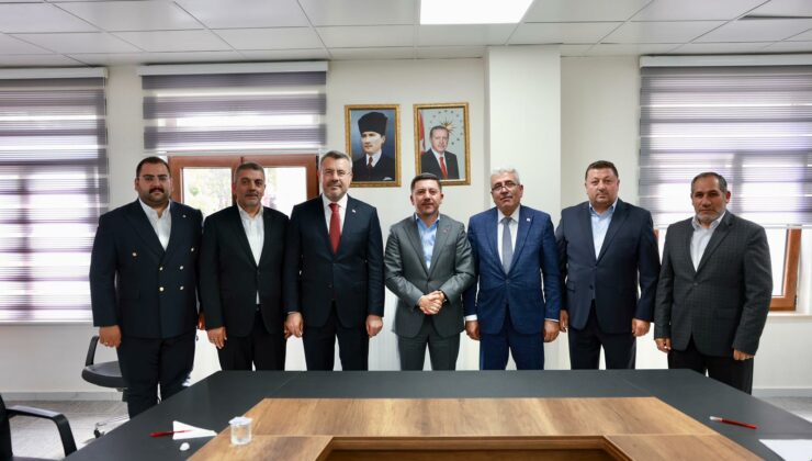 İKNEVDER Yönetiminden Belediye Başkanı Rasim Arı’ya Ziyaret