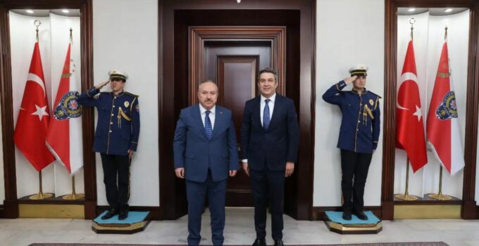 Kapadokya Alan Başkanı Aslanbay’dan Emniyet Genel Müdürü Fidan’a Ziyaret