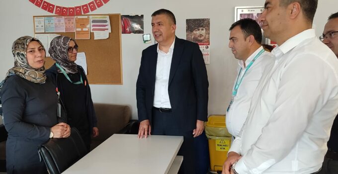 İl Sağlık Müdürü Tartar’dan Acil Servisler ve Mesai Dışı Polikliniğe Ziyaret