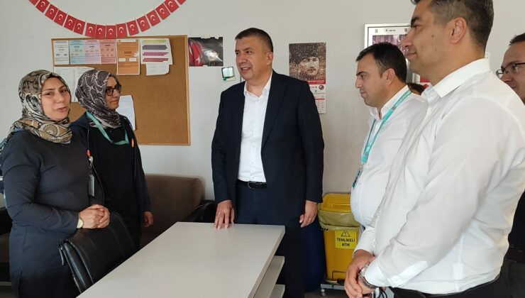İl Sağlık Müdürü Tartar’dan Acil Servisler ve Mesai Dışı Polikliniğe Ziyaret