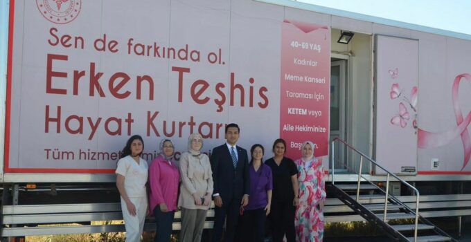 Kanser Tarama Tırı Akpınar Köyü’nde Vatandaşlarla Buluştu