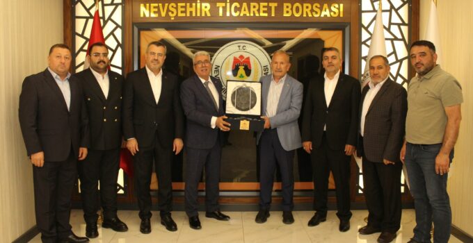 İKNEVDER’den Nevşehir Ticaret Borsası’na Ziyaret