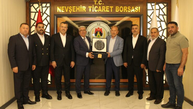 İKNEVDER’den Nevşehir Ticaret Borsası’na Ziyaret