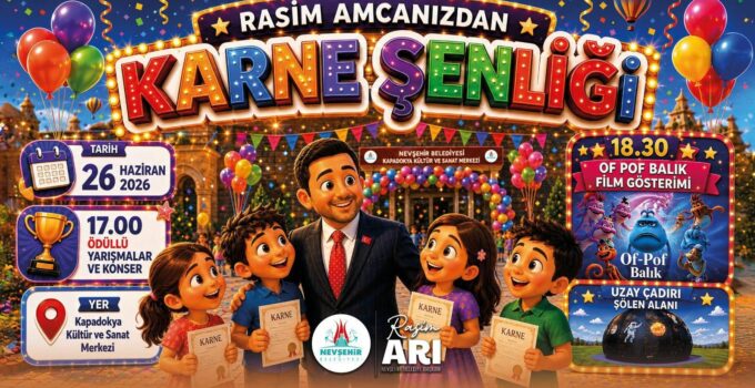 Başkan Arı’dan Karne Şenliği