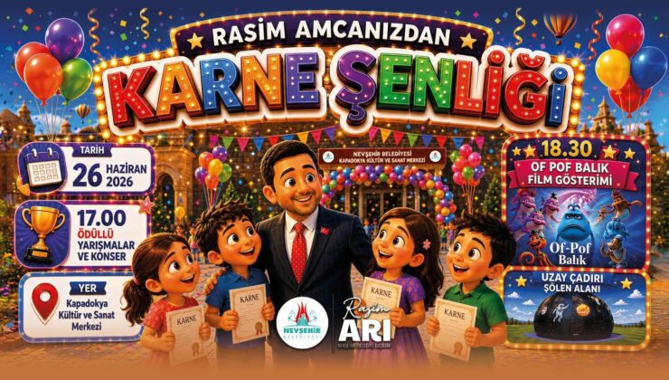 Başkan Arı’dan Karne Şenliği