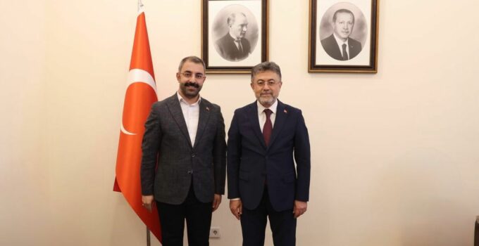 Başkan Güneş’ten Bakan İbrahim Yumaklı’ya Ziyaret