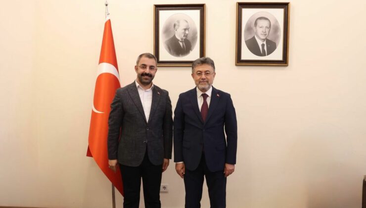 Başkan Güneş’ten Bakan İbrahim Yumaklı’ya Ziyaret
