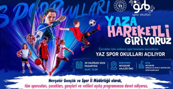 GSB Spor Okulları ve GSB Engelsiz Spor Okulları’nın Açılışı Yapılacak