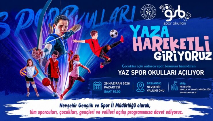 GSB Spor Okulları ve GSB Engelsiz Spor Okulları’nın Açılışı Yapılacak