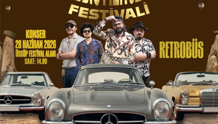 2. Classic Mercedes Festivali Ürgüp’te Otomobil Tutkunlarıyla Buluşuyor