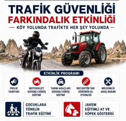 Avanos’ta Trafik Güvenliği İçin Farkındalık Etkinliği Düzenlenecek