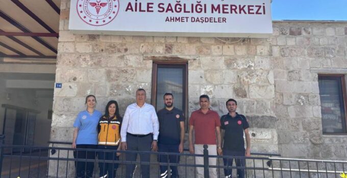 İl Sağlık Müdürü Tartar’dan Aile Sağlığı Merkezlerine Ziyaret