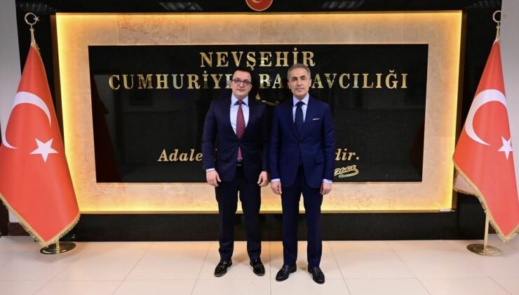 Nevşehir Valisi Hüseyin Kök’ten Cumhuriyet Başsavcısı Karakoca’ya Ziyaret