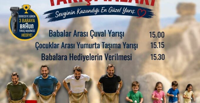 Ürgüp Belediyesi’nden Babalar Günü’ne Özel Yarışma Programı