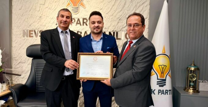 İl Başkanı Aygün, Başkan Özer ve Beraberindeki Heyeti Ağırladı