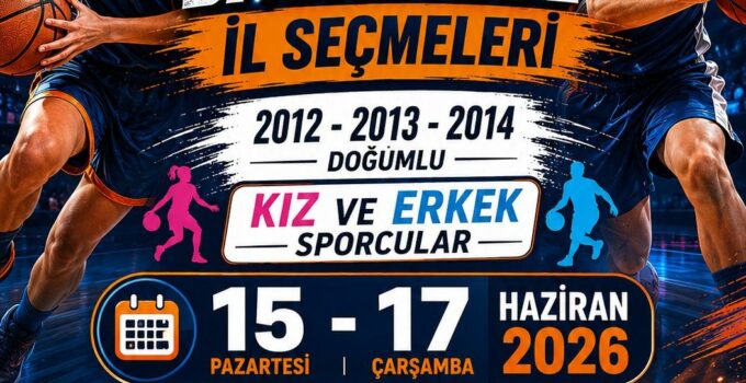 Nevşehir’de ANALİG Basketbol İl Seçmeleri İçin Geri Sayım Başladı