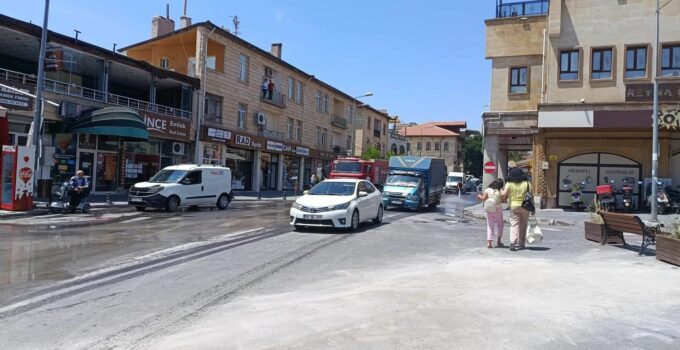 Ürgüp’te Yayalaştırma Düzenlemesinde Yeni Trafik Uygulaması