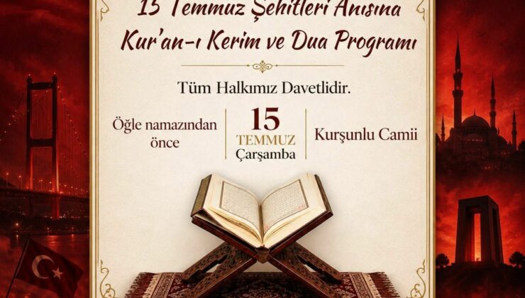 Nevşehir’de 15 Temmuz Şehitleri İçin Anma Programı Düzenlenecek