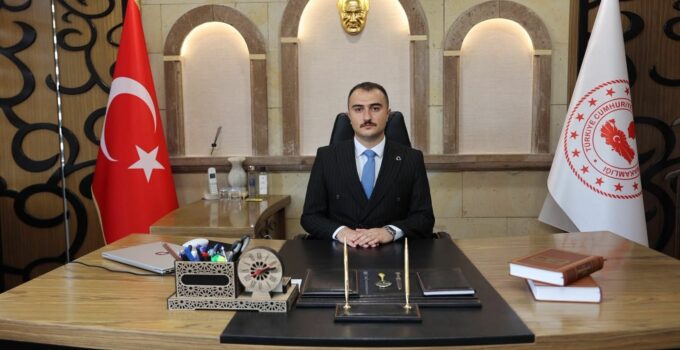  Kaymakam Vekili Göktuğ Muhsin Yeğin Derinkuyu’da Görevine Başladı
