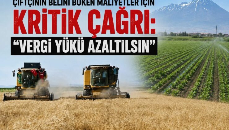 Gülşehir Ziraat Odası’ndan Üretici İçin Destek Çağrısı