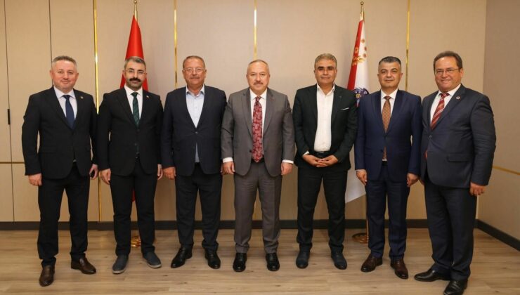 Belediye Başkanlarından Emniyet Genel Müdürü Ali Fidan’a Ziyaret