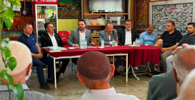 AK Parti Nevşehir Teşkilatı Özkonak’ta Vatandaşlarla Buluştu