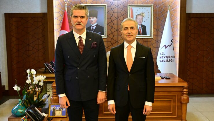 Nevşehir Cumhuriyet Başsavcısı Adem Çalış’tan Vali Hüseyin Kök’e Ziyaret