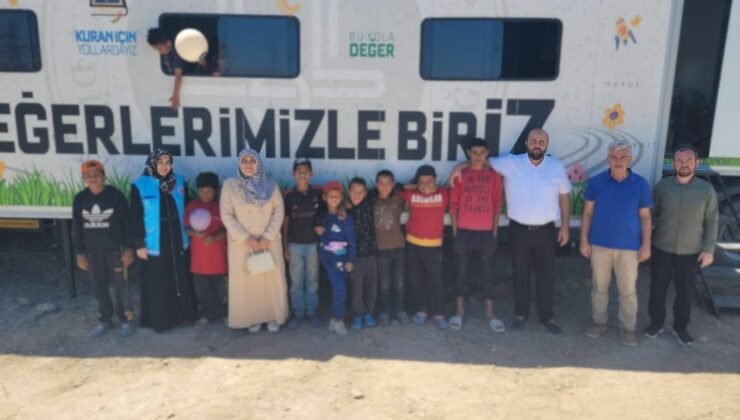 Mevsimlik Tarım İşçilerinin Çocuklarına Mobil Kur’an Kursu Desteği