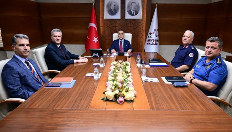 Nevşehir’de Spor Güvenliği Toplantısı VKS Üzerinden Yapıldı